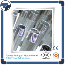 Galvanized Wrought Iron Pipe Nipples