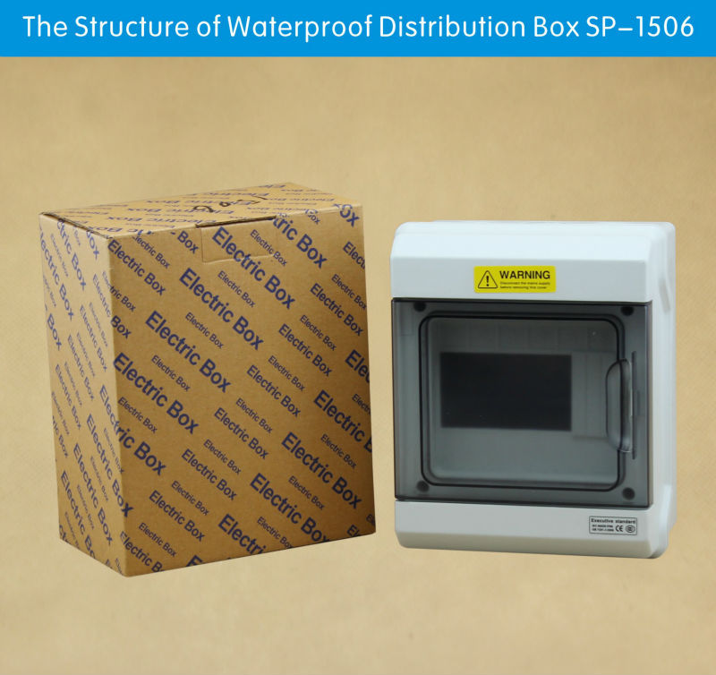 Saipwell New high quality ip66 waterproof electrical circuit breaker box ,electrical distribution box