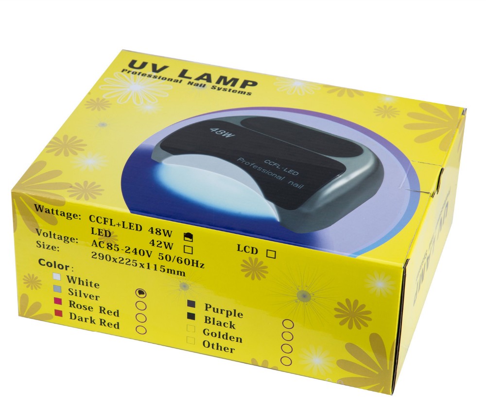 18K 48w LED UV CCFL lamp light for nail drier