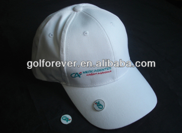 golf ball marker cap