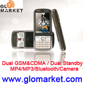 Dual Gsm &amp;cdma Mobile Phone 568