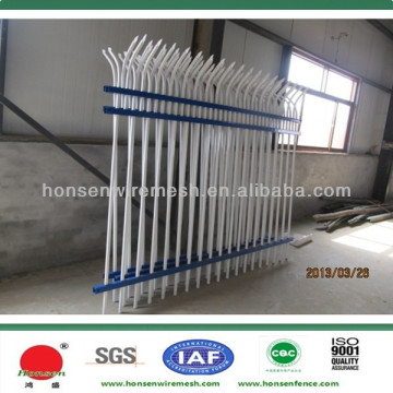 Low price powder spray paint rack able iron fence