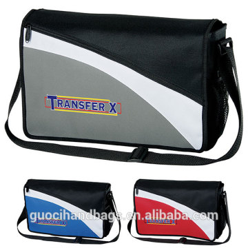 promotional 600D polyester document bag with adjustable shoulder straps