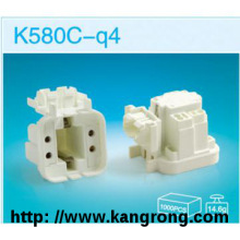 Flurescent-type lampholder