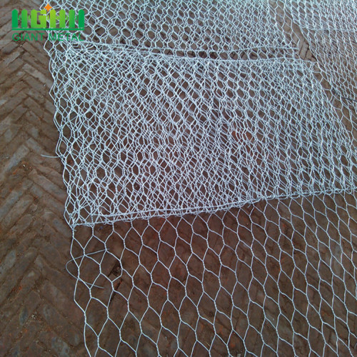 Reka Bentuk Kotak Gabion Heksagonal Heavy Galvanized Berat