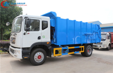 New arrival Dongfeng cummins 180hp garbage transfer truck