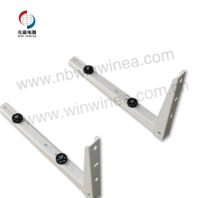 Foldable Air Conditioner Bracket: Outdoor Wall Support with Full Accessories Set