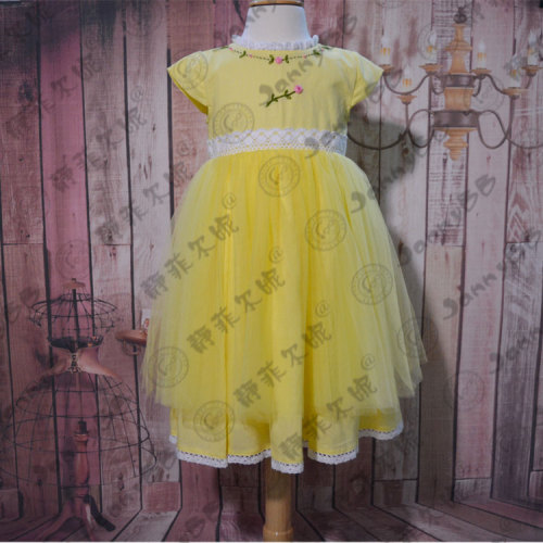 JannyBB conception magnifique tulle robe de princesse toddler