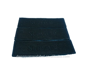 brand name logo woven label