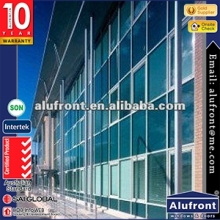 aluminium extruded sections curtain wall /exterior glass wall panel