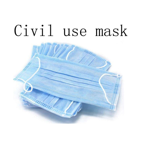 Disposable masks three-layer anti-fog dustproof man women