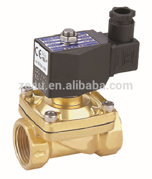 Direct acting solenoid valve