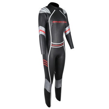 Ladies Seaskin Smooth Skin Back Zip Triathlon Wetsuit