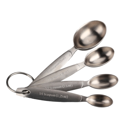 Edelstahl -Messlöffel Utensil -Set