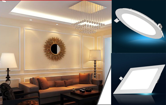 18W LED Recessed Round Panel Down Ceiling Light