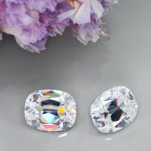 VVS Lab Grown Diamond Cushion Cut Loose Moissanite Stones