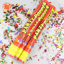 2016 best quality compressed air driven paper confetti party poppers