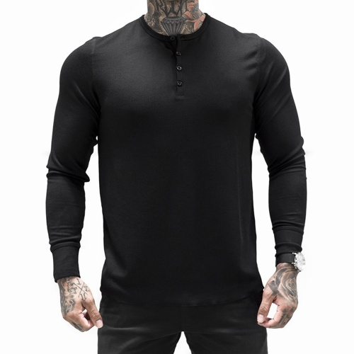 long sleeve gym tops mens