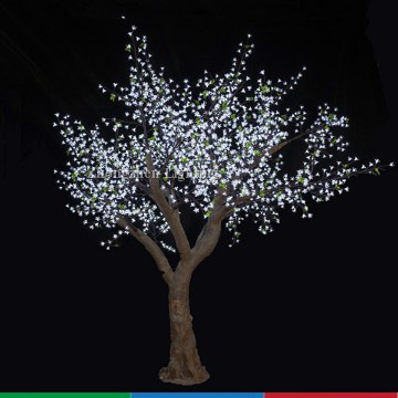 Christmas decotative white led cherry blossom tree light
