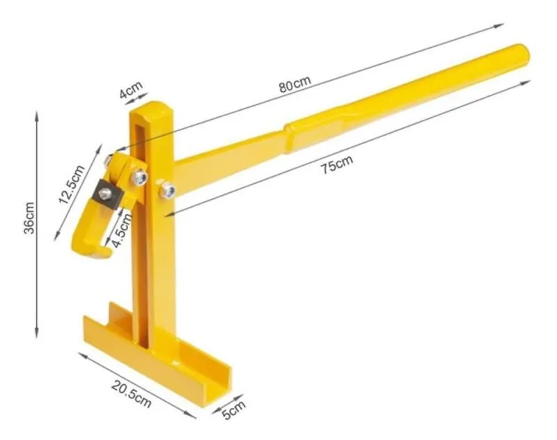 China Manufacture for Pile Lifter Powder Coated Post Lifter