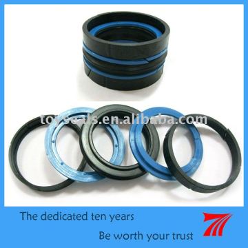 Double acting piston seals