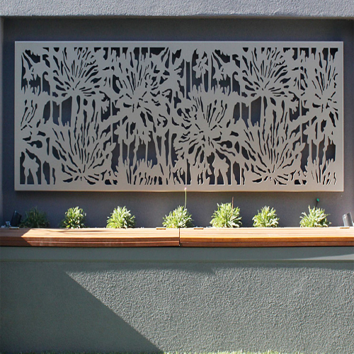 Laser Cut Metal Wall Decor Hiasan