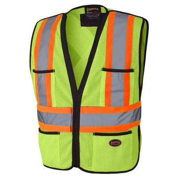 Long sleeve reflective safety jacket