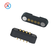 Factory Supply 4 Pin Magnetic Connector Spring Loaded Pogo Pin Male Female Magnetic Connectors
