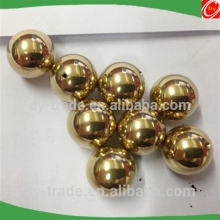 High polished copper ball sphere ,brass ball threaded