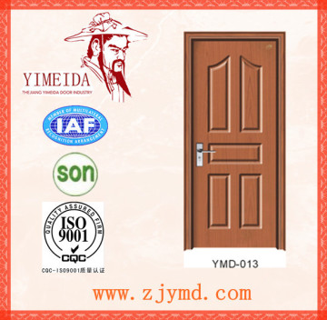 China cheap pvc door mdf