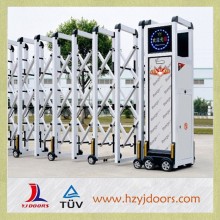 Professional automatic trackless driveway retractable gate design