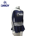 Tsika Musikana mudiki Cheki Ships Cheer Uniform Cheerleading Uniforms neRhinestone