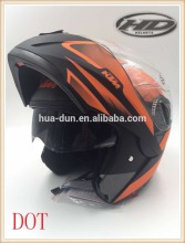 HuaDun casco moto adult two visor flip up helmets HD-701