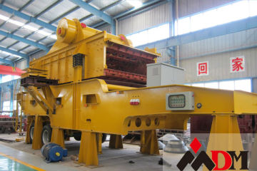 High efficiency mobile primary crusher, portable primary crusher2014