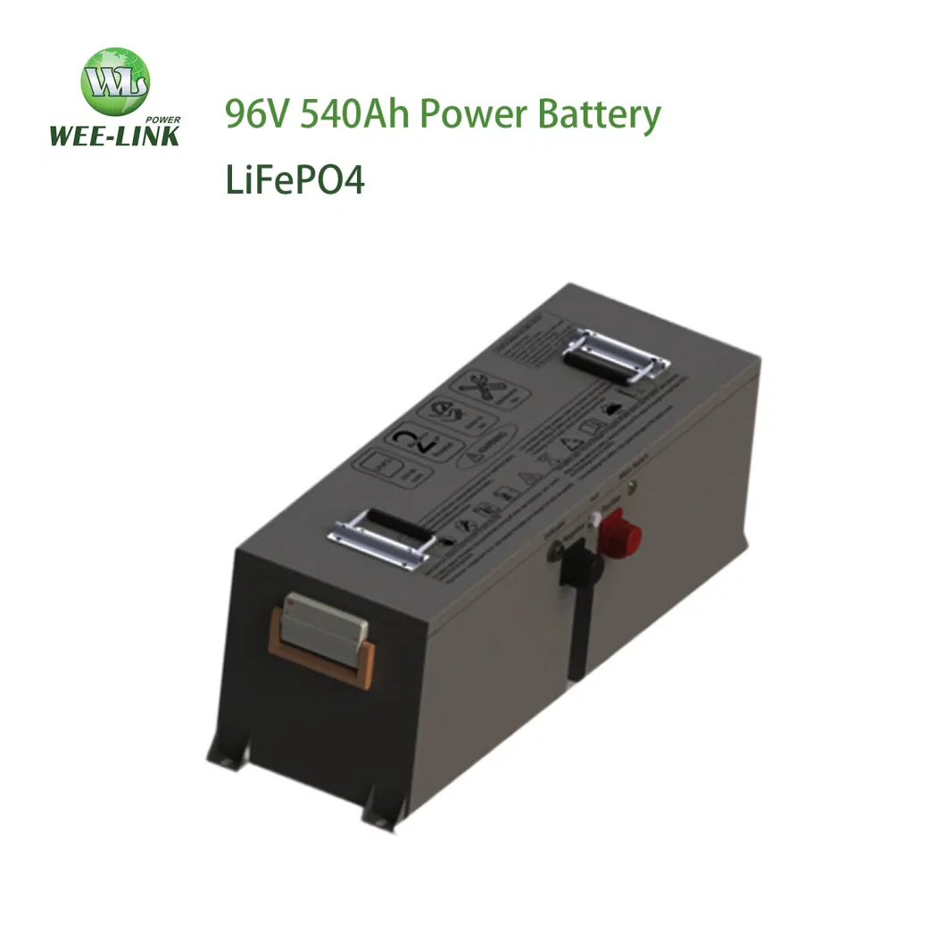 Batterie LI-Ion 96V 540AH sur le lithium pour véhicules électriques MotoCycles Golf Charités Lithium Power LFP LIFEPO4