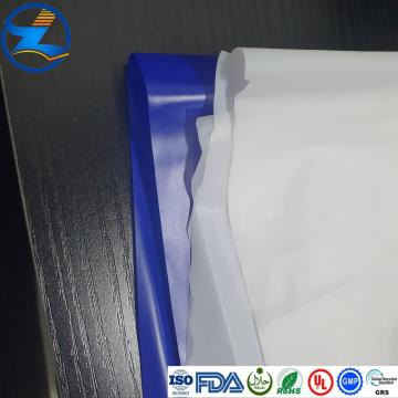 Tecido de casca de películas de PVC de textura macia