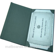 excellent certificate holder leather diploma cover various colors