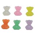 Cute Jelly Candy Bear Resin Charms Diy Jelly Animal Earring Necklace Cartoon Jewelry Charms