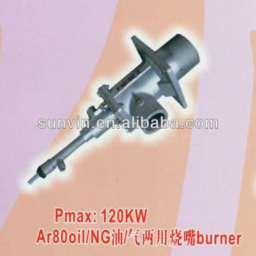 ceramic kiln burner,industrial oil & gas burner, Ar80oilNG120K