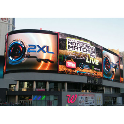 Long Life Span Outdoor Curved LED Display