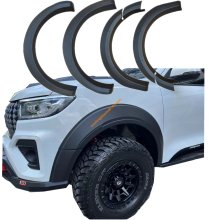GWM P-Series Business Arch Fender Flares PP Injection Moulding - Smooth Finish/Matte Black 4x4 Wheel Arches (6pcs Passenger)