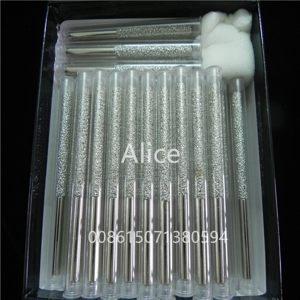 Vacuum Brazed Diamond CNC Carving Tools Diamond Finger Router Bits for Polishing Granite Marble Concrete