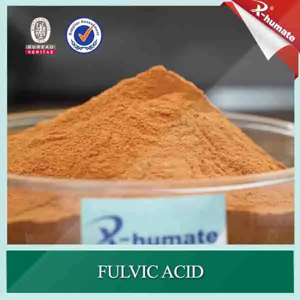 X-Humate 80%Min Powder Fulvic Acid Organic Fertilizer