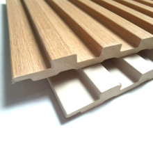 Customizable Moisture-Proof WPC Grille Wall Panels - Easy to Clean