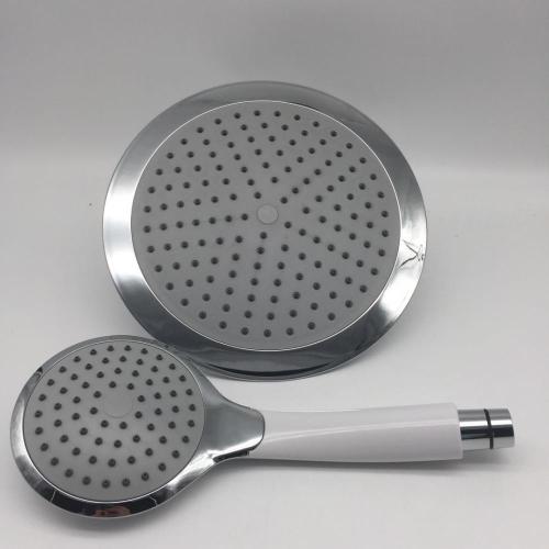ABS Plastic Show Overhead with Handle Shower Head
