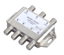 Zinc Tie Housing Satellite Dish Accessory 3 In 4 Out Multiswitch Sat Tv?