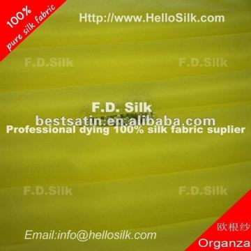 F.D.Dyed drape silk fabric