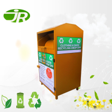 Power coating Steel Textiles Collection Drop Off Boxes