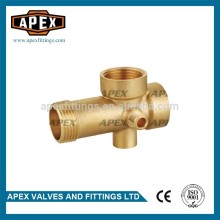 APEX Brass Five Wat Tee Fitting