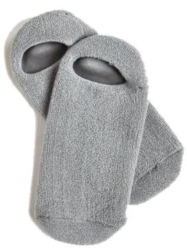 Moisture socks gloves soften hands feet